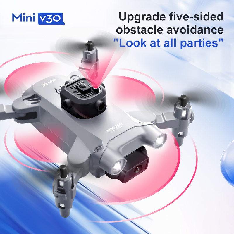 Mini V30 WiFi FPV Drone With 4 - огляд і ціна Drone Lidar