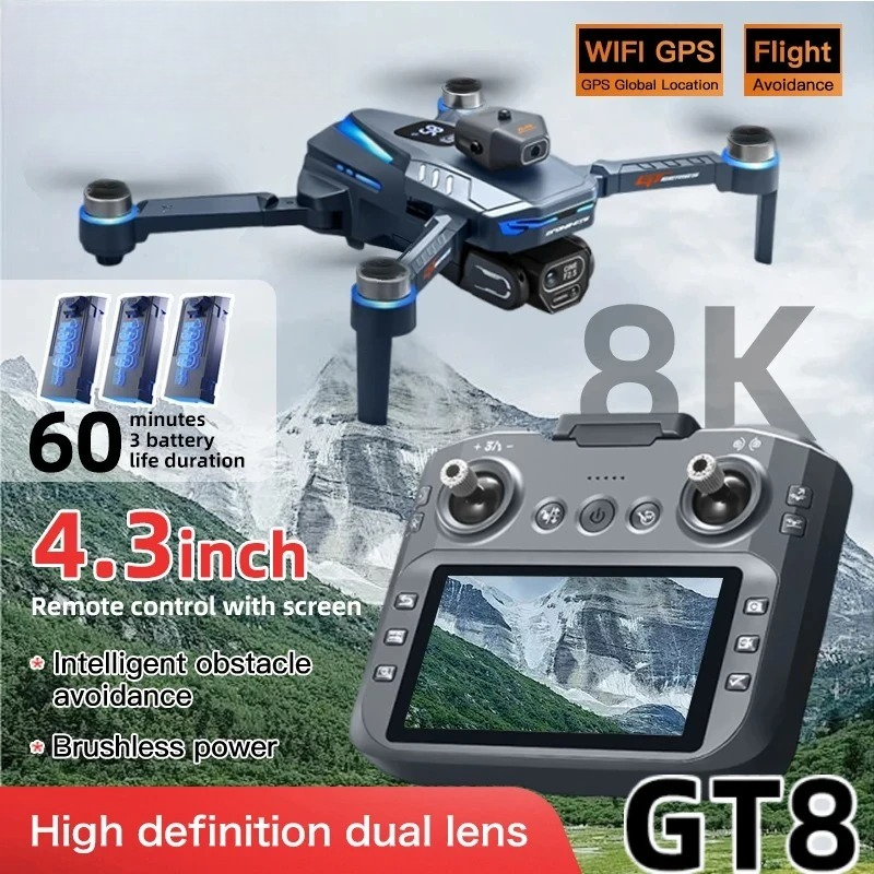 Original GT8 Drone 8K Professi - огляд і ціна Drone Surveying