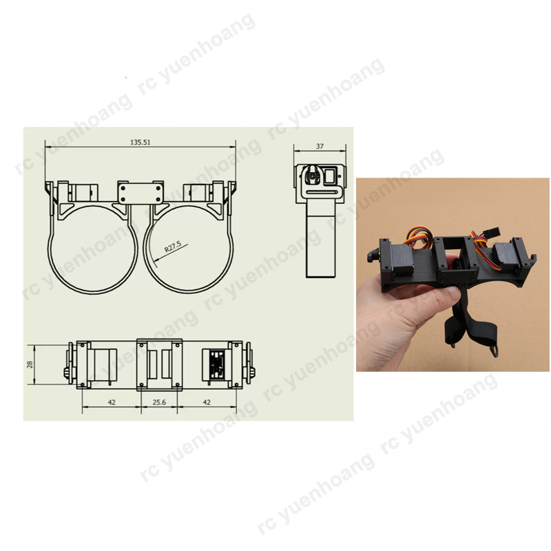 1PCS Adjustable Remote Control - огляд і ціна Drone Thermal Imaging
