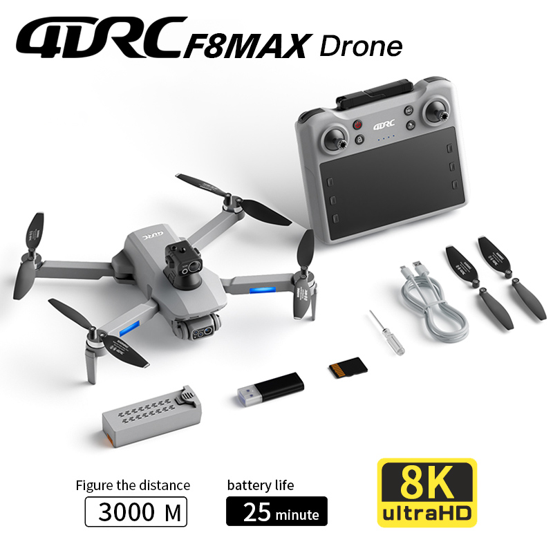 F8 MAX GPS Drone Professional  - огляд і ціна Drone Surveying