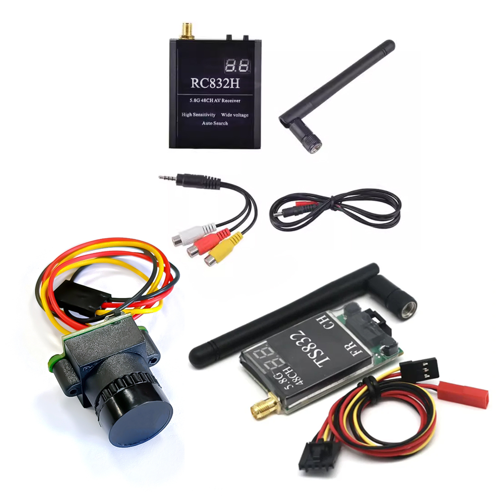 TS832 Receiver +RC832 +1000TVL - огляд і ціна Drone Aerial Photography
