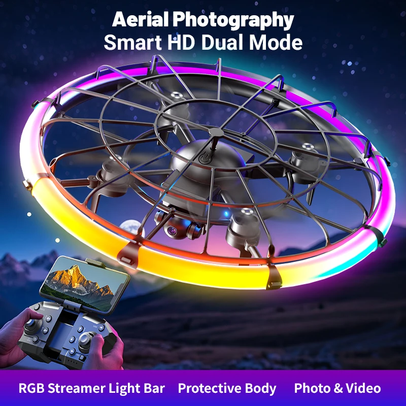 JJRC H145 UFO RC Drone with Du - огляд і ціна Drone Lidar