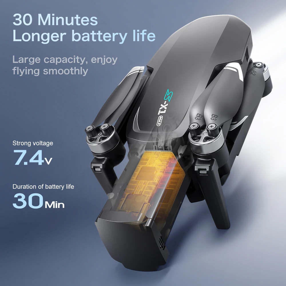 S-X1 MAX GPS Drone Battery 7.4 - огляд і ціна Drone Mapping