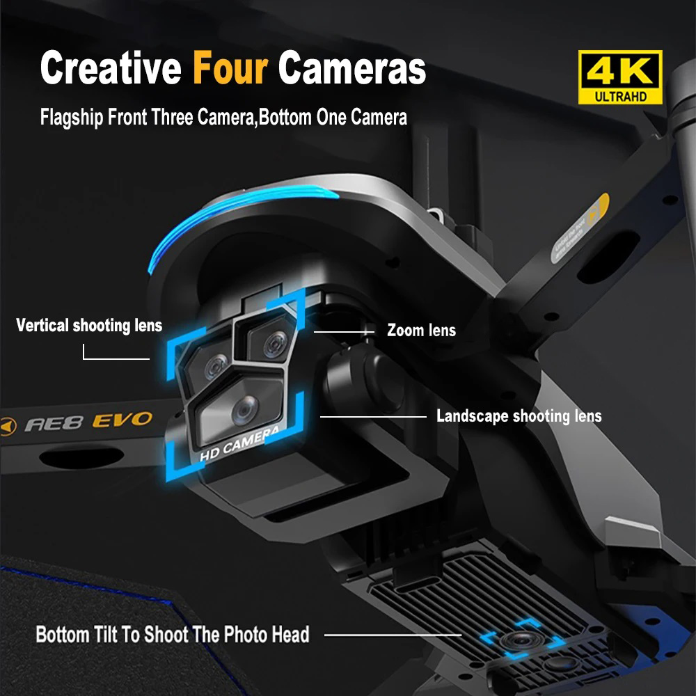 AE8 EVO Drone GPS 8K Professio - огляд і ціна Drone Surveying